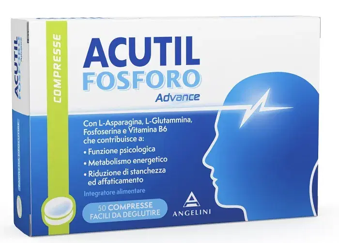 Acutil Fosforo Advance Integratore per il Benessere Mentale 50 Compresse