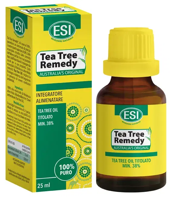 Esi Tea Tree Remedy Oil Olio di Maleuca Antibatterico e Antimicotico 25 ml
