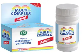 Esi Multicomplex Adulti Integratore Alimentare Vitamine 30 Compresse