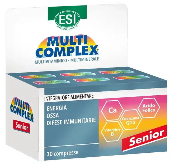 Esi Multicomplex Senior Integratore Alimentare Vitamine 30 Compresse
