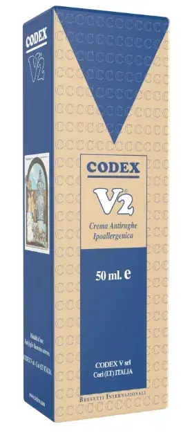 Codex V2 Crema Antirughe Ipoallergenica Viso 50 ml
