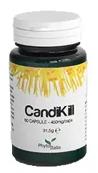 Candikill Integratore per Supporto del Benessere Intestinale 60 Capsule Phytoit