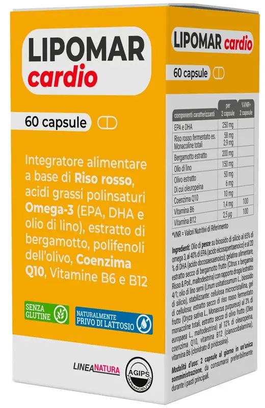 Lipomar Plus Integratore 30 Capsule Molli