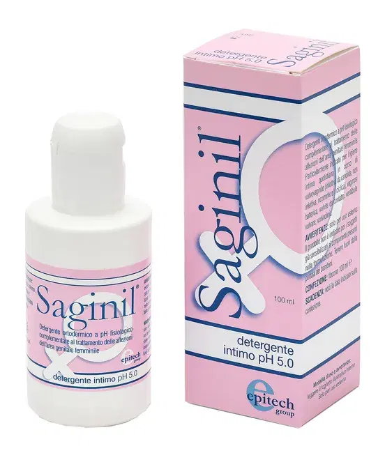 Saginil Detergente Intimo per Affezioni dell'Area Genitale 100 ml