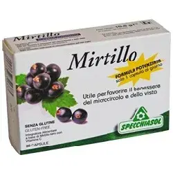 Specchiasol Mirtillo Integratore per il Microcircolo e la Vista 30 Capsule