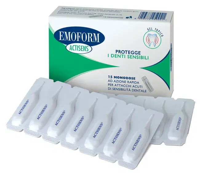 Polifarma Benessere Actisens Gel Emoform 15 Flaconcini 2 Ml