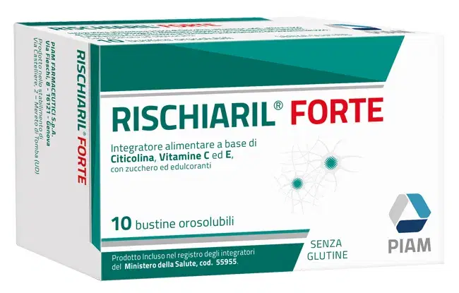 PIAMFARMACEUTICI Linea Vitamine Minerali RISCHIARIL forte Integratore Orosolubil