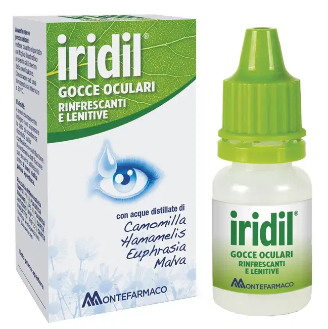 Montefarmaco Iridil Gocce Oculari Rinfrescanti e Lenitive 10 ml