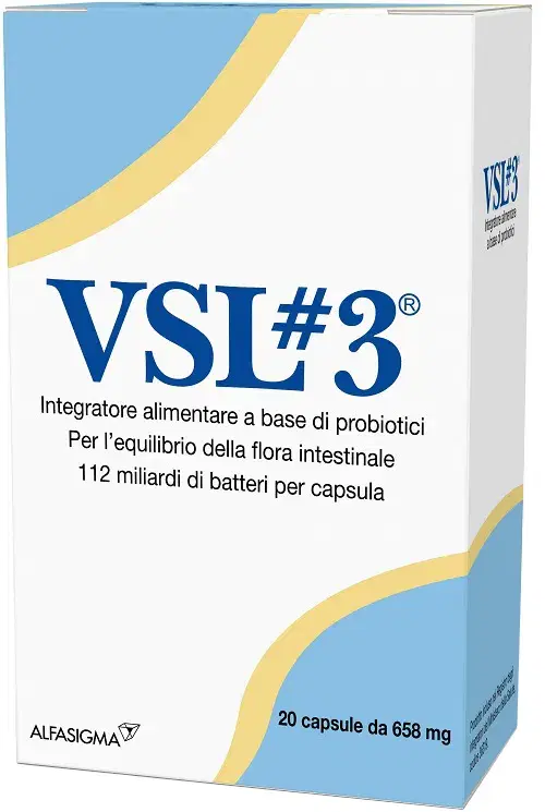 VSL 3 Integratore Alimentare di Ferring da 20 compresse