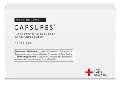Safi Medical Linea Circolazione Sana Capsures Integratore Alimentare 60 Compress