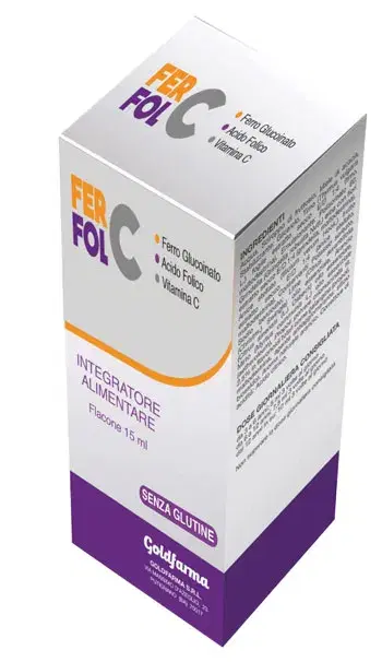 Ferfolc Gocce Integratore di Ferro 15 ml