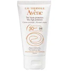 Avene Crema Schermo Minerale Protezione Molto Alta Spf50 Pelli Intolleranti 50ml