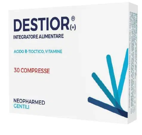 Destior(+) Integratore Alimentare Antiossidante con Acido R-Tioctico 30compresse