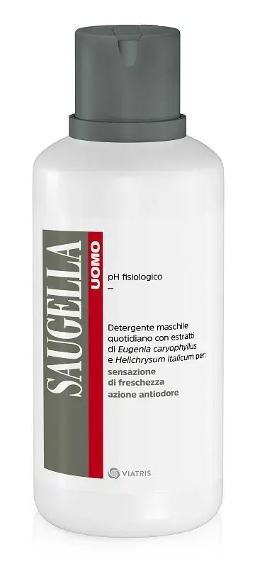 Saugella Uomo Detergente Intimo Maschile Quotidiano Ph Fisiologico 500 ml