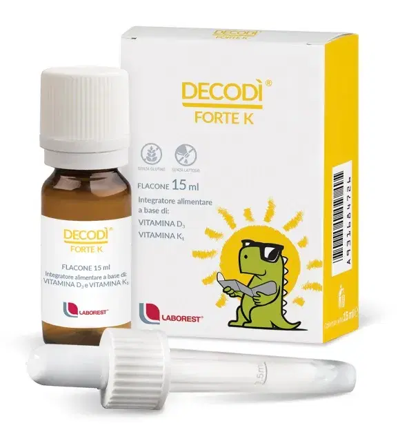 Decodì K Forte Integratore Per Bambini Per Ossa E Sistema Immunitario 15 ml