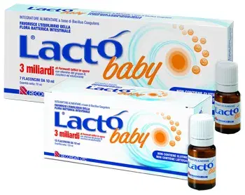 Lactò Baby 3 Miliardi Integratore Benessere Intestinale Bambini 12 Flacon