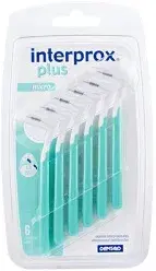 Interprox Plus Micro Scovolino Cilindrico Verde Phd 0.9 mm 6 Pezzi