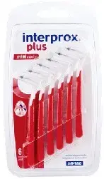 Interprox Plus Scovolino Miniconico Rosso Phd 1.00 mm 6 Pezzi