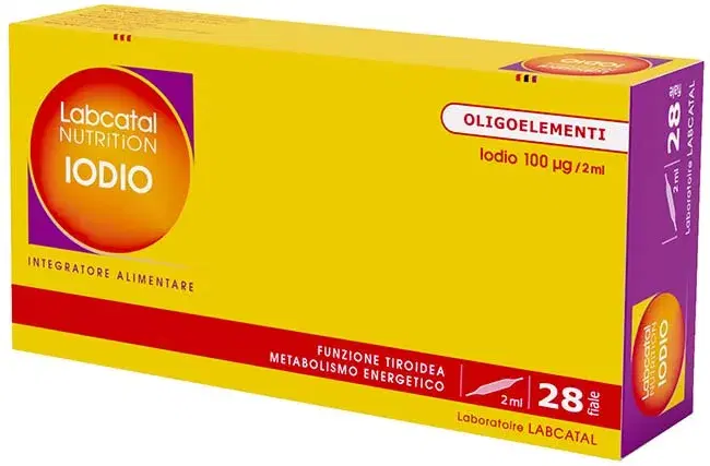 Oligosol Labcatal Iodio Soluzione Bevibile 28 Fiale