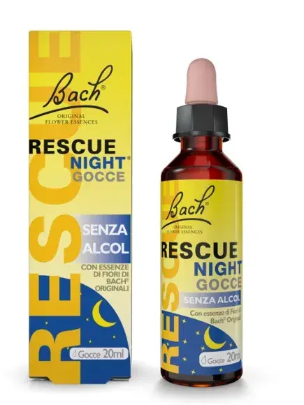 Schwabe Pharma Italia Rescue Original Night Senza Alcol Gocce 20 Ml