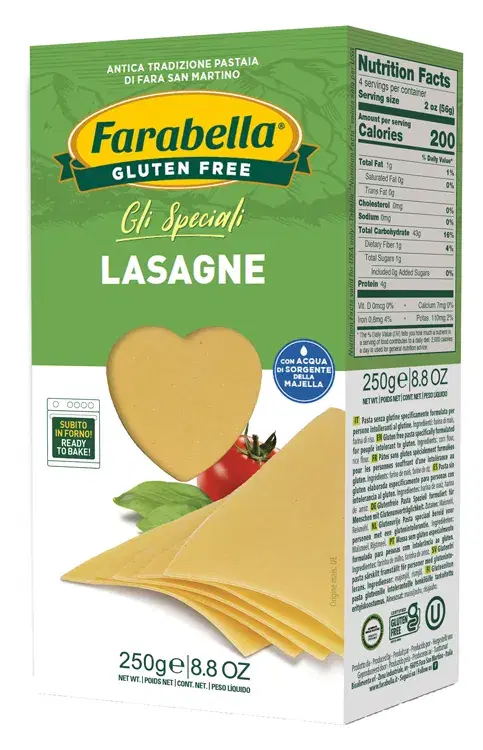 Farabella Lasagne Senza Glutine in Confezione da 250 g