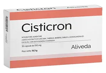 Cisticron Integratore per Vie Urinarie 30 Capsule 12,96 g