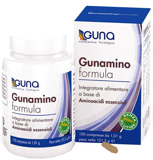 Guna Linea Energia e Benessere Gunamino Formula Integratore 150 Compresse