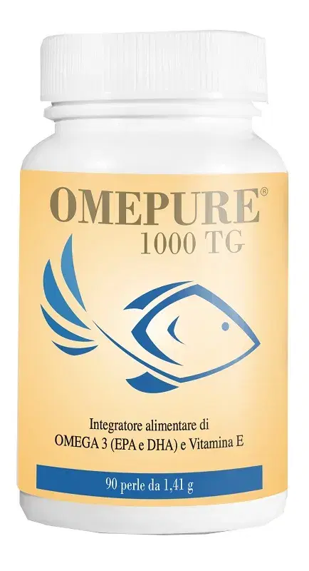 Omepure 1000 Integratore di Omega 3 TG 90 perle