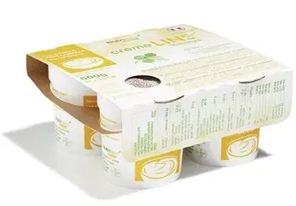 Cremeline Edulcorato Senza Lattosio Vaniglia 4 x 125 g
