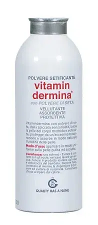 Vitamindermina Polvere Setificante Con Polvere di Seta Talco Profumato 100 g