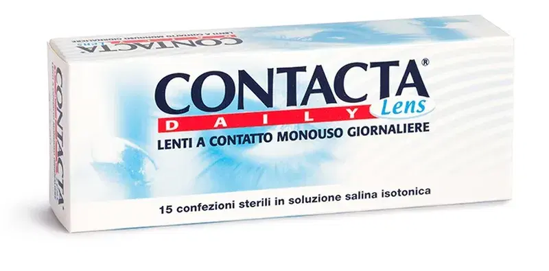 Contacta Daily Lens Lenti a Contatto Monouso per la Miopia Diottria -2,25 15 len