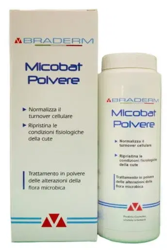Braderm Micobat Polvere per le Alterazioni della Flora Microbica 75 G