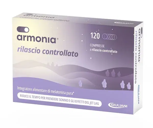 Armonia Rilascio Controllato Integratore che Favorisce il Sonno 120 Compresse