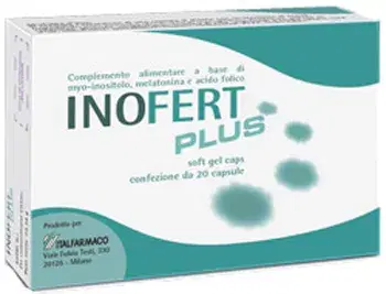 Inofert Plus Integratore per la Funzionalità Ovarica 20 Capsule Softgel