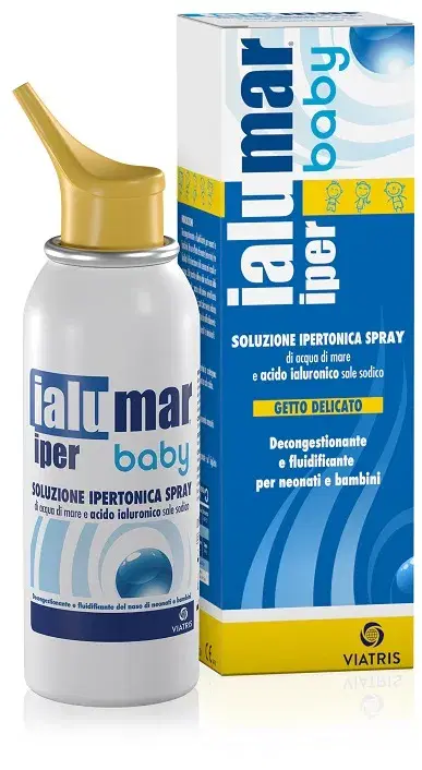 Ialumar Iper Baby Soluzione Ipertonica Spray Neonati e Bambini 100 ml