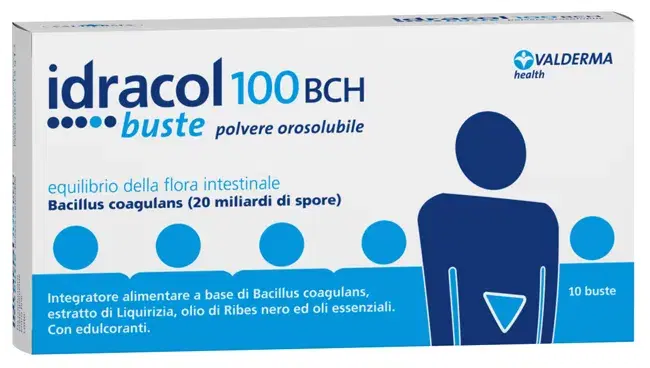 Idracol Bch Integratore per la Flora Intestinale 10 Bustine Orosulobili 15 g