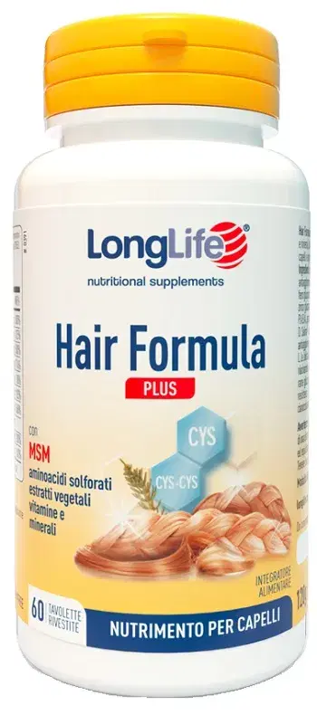 Longlife Longlife Hair Formula Plus 60 tavolette