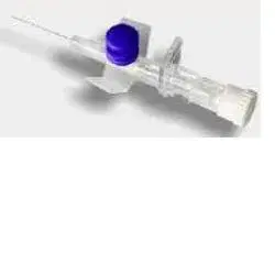PB Pharma Ago Cannula 14G Intravenoso A 2 Vie Con Alette Arancioni
