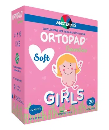 Ortopad Soft Girls Junior Cerotto Occlusore Per Bambine Per Terapie Ortottiche 2