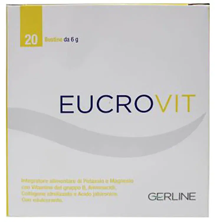 Eucrovit Integratore di Potassio e Magnesio 20 bustine
