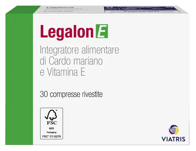Rottapharm Linea Antiossidante Legalon E Integratore Alimentare 30 Compresse