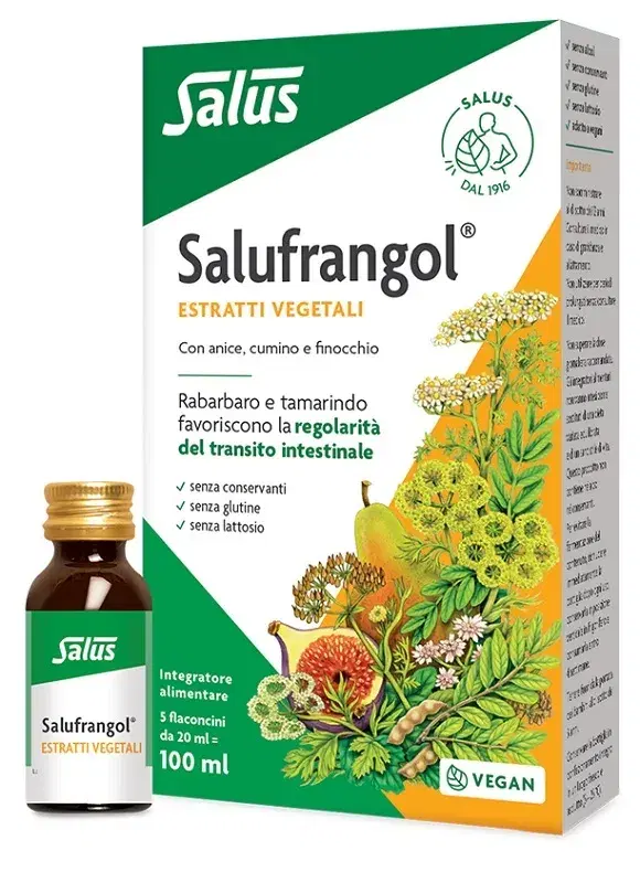Salus Salufrangol Integratore 5 Flaconcini 20 ml