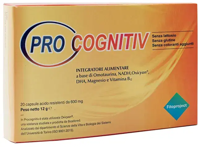 Fitoproject Procognitiv 20 Capsule 12 G