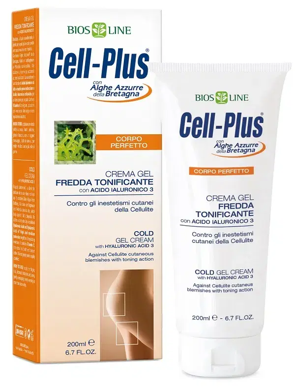 Bios Line Cell-Plus Crema Gel Fredda Tonificante Idratante Anticellulite 200 ml