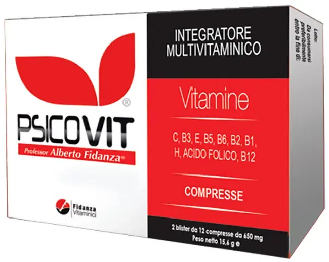 Psicovit Integratore per Benessere Mentale 24 Compresse