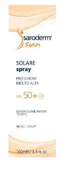Saroderm Sun Spray Protezione Solare SPF50+ 100ml