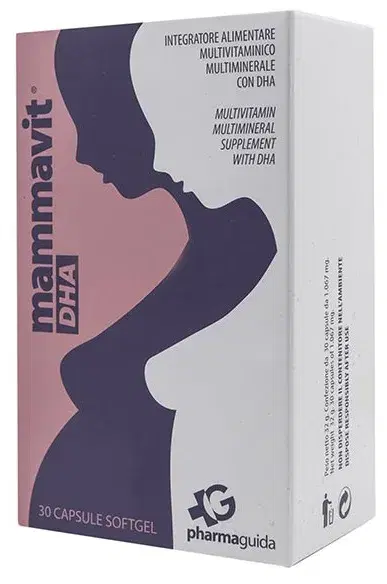 Mammavit DHA Integratore Gravidanza 30 Capsule Softgel