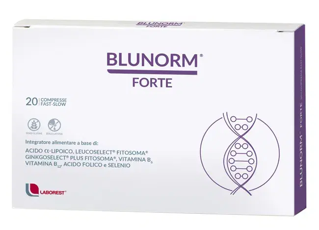 Blunorm Forte Integratore Per Il Benessere Del Microcircolo 20 Compresse