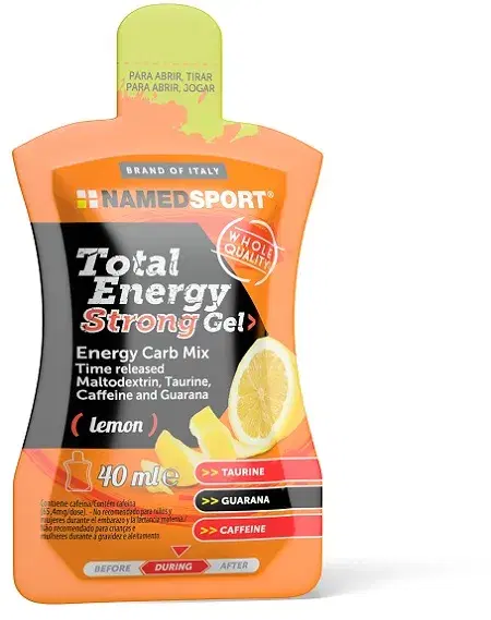 Named Sport Total Energy Strong Gel Lemon Integratore Energetico 40 ml