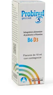 Probinul 5 Integratore Per L'Equilibrio Della Flora Batterica Intestinale 10 ml